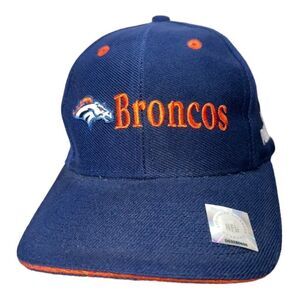 Vintage Puma X Denver Broncos Adjustable Hat Blue / Orange NWT